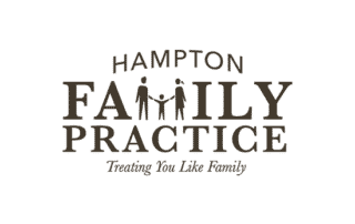Hampton family practice logo designed by virginia creative group