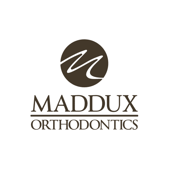 Maddux-550-41382c-0521 Maddux orthodontics logo designed by virginia creative group