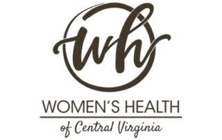 women's health of central virginia logo designed by virginia creative group