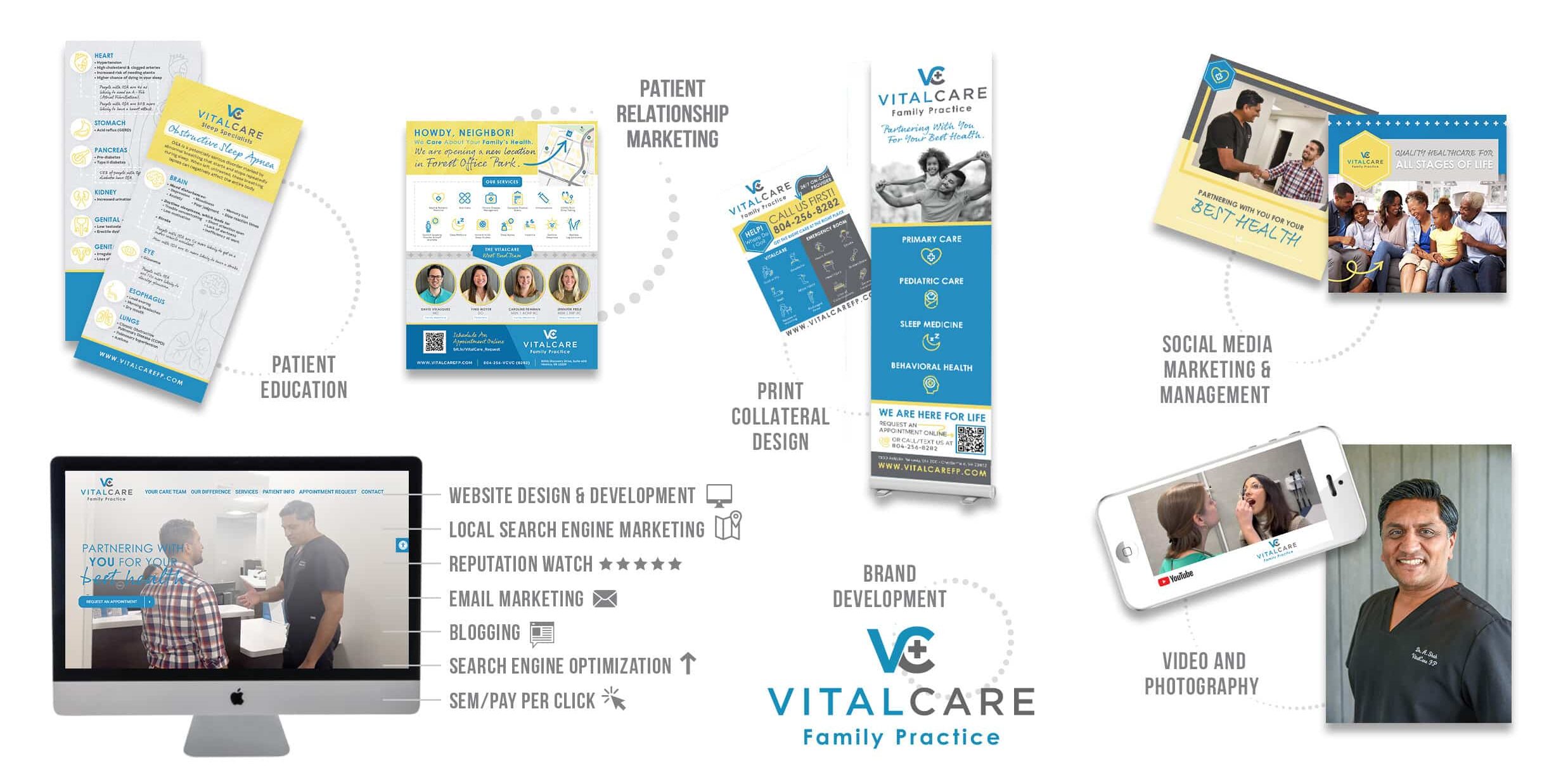Vital care family practice Marketing