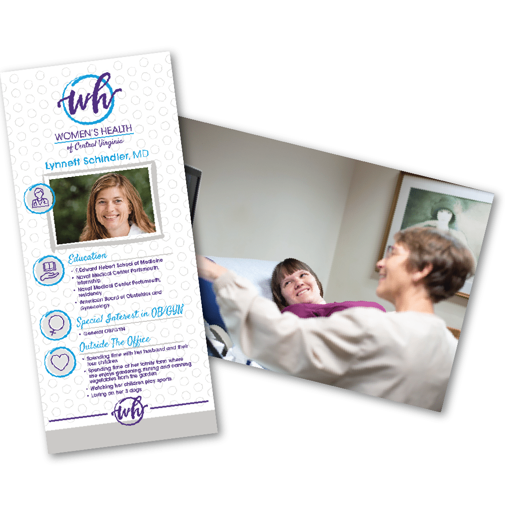 Women's health of central virginia graphics