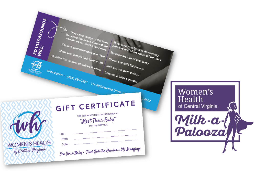 Women's health of central virginia graphics