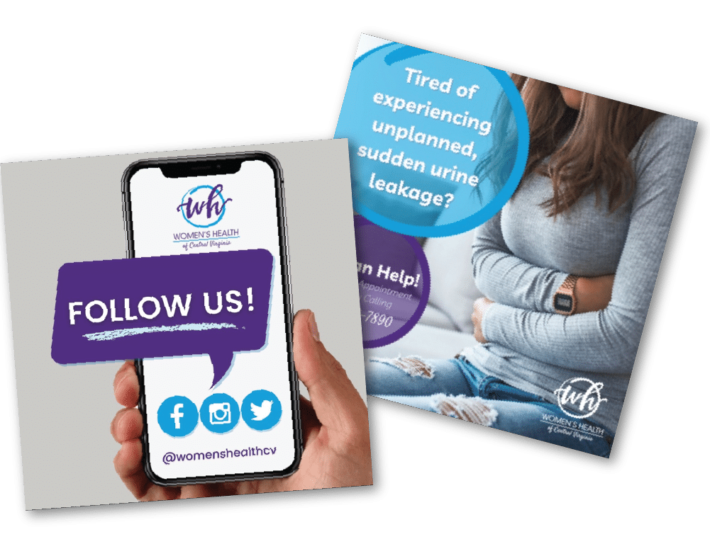 Women's health of central virginia graphic