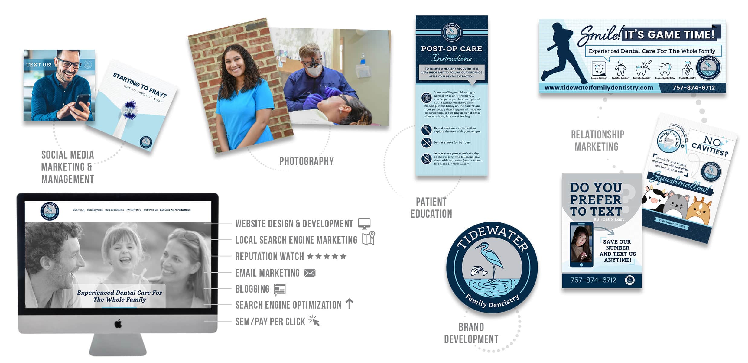 Tidewater family dentistry graphics
