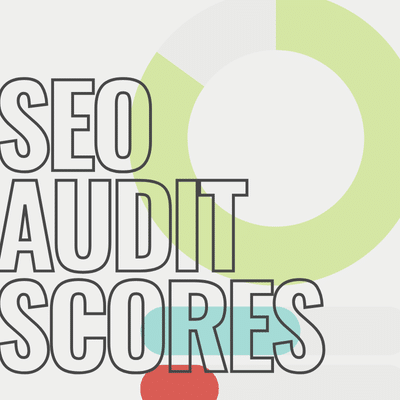 Medical practice marketing | dental practice marketing | orthodontic practice marketing 9 Graphic with text seo audit scores